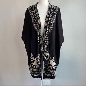 Athleta x Caite Embroidered Boho Kimono‎ Size M NEW Festival Hippie Whimsigoth